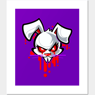 Vampire Bunny Posters and Art